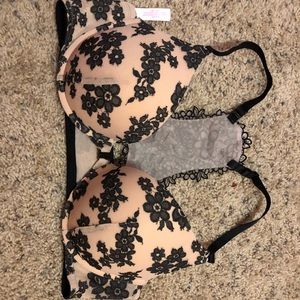 Sexy lace push up bra